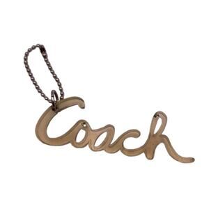 COACH Limited Edition Poppy "COACH" Hangtag